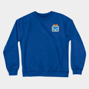 Robot Friend 2000 (Crest) Crewneck Sweatshirt